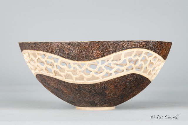 Helen Bailey Woodturning: Coriaceous Wave